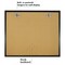 Americanflat 8.5x11 Kids Art Frame with 4x6 Photo Frame - Two Openings - Displays 8.5x11 Artwork and 4x6 Photo Side by Side - Kids Art Frame - Polished Plexiglass - Hanging Hardware